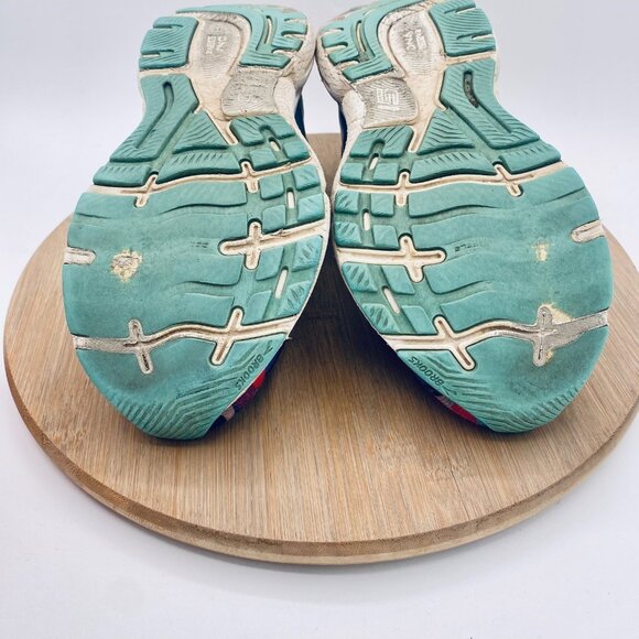 Brooks Ghost 15 Running Shoes Womens 8 Blue Mesh Trainers Sneakers - Picture 12 of 15